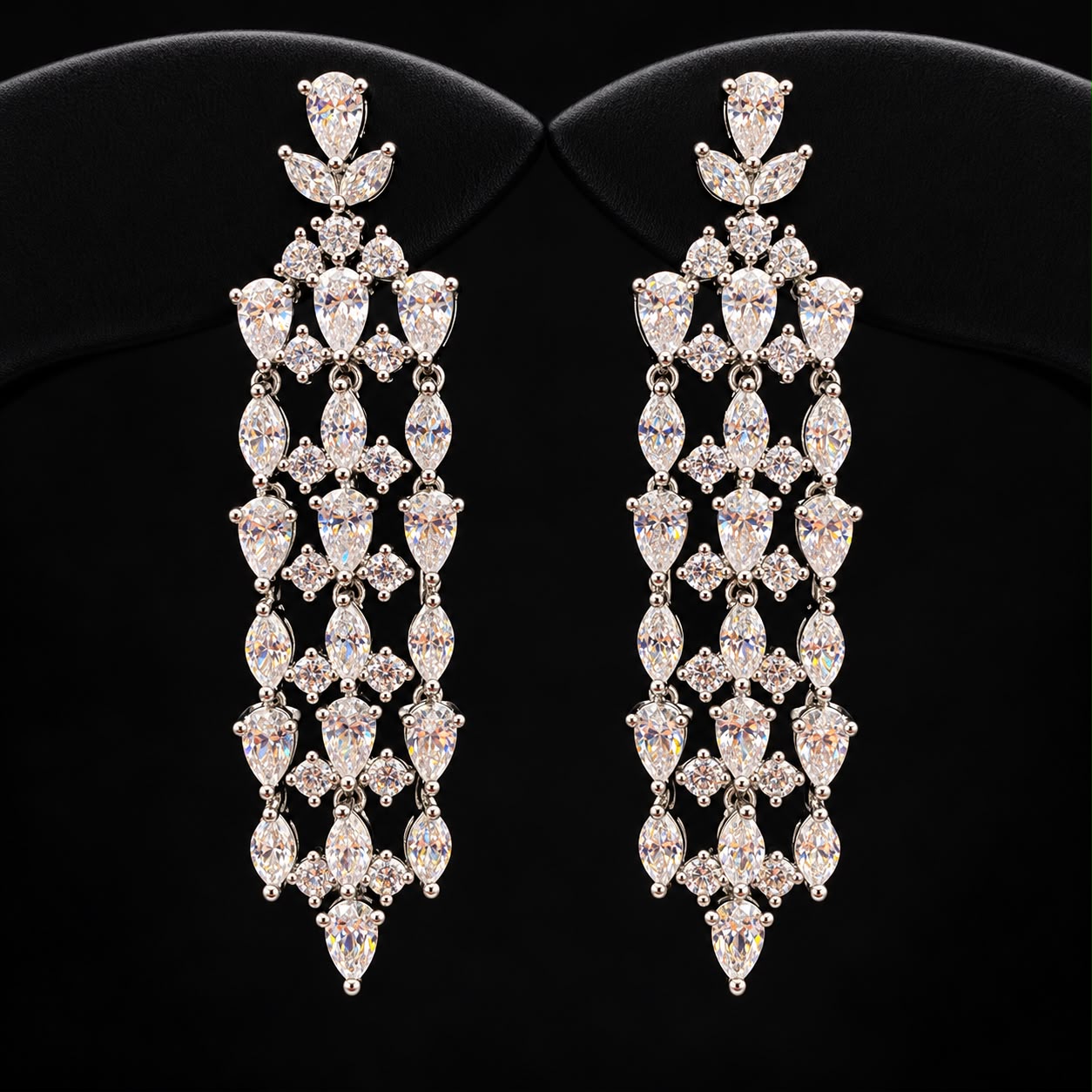  Royal Dew Zircon Choker Set 3