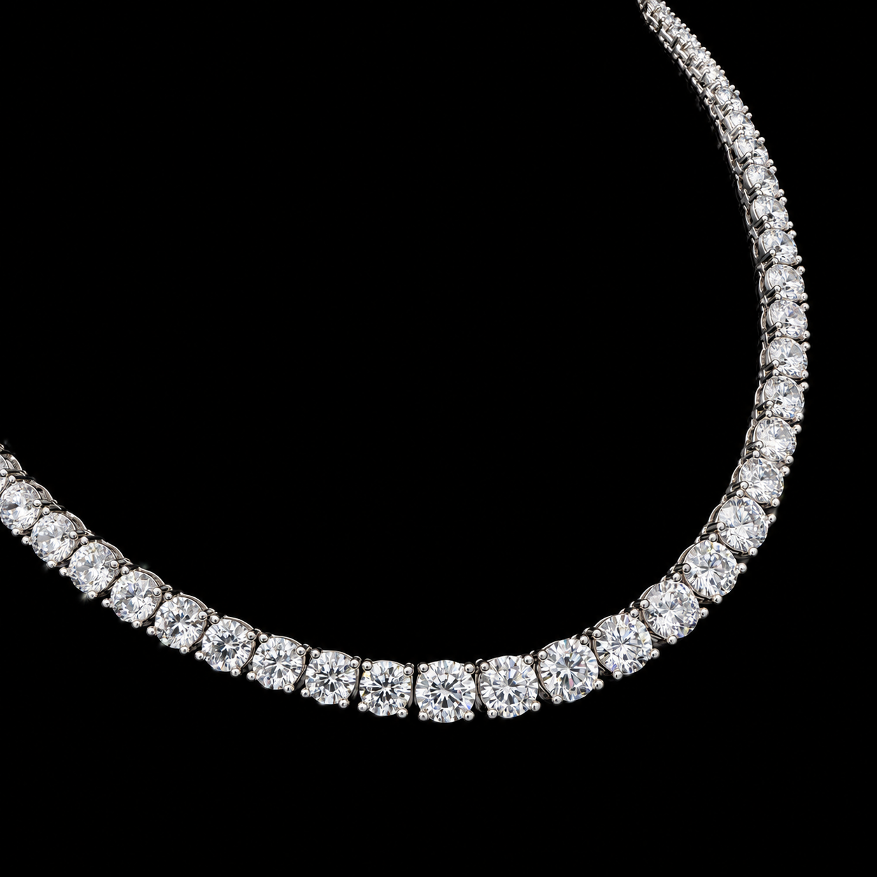 Zircon Classic Tennis Jewelry Set 3