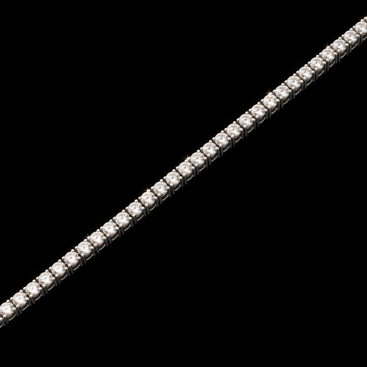  Pure Gleam Zircon Tennis Set 4