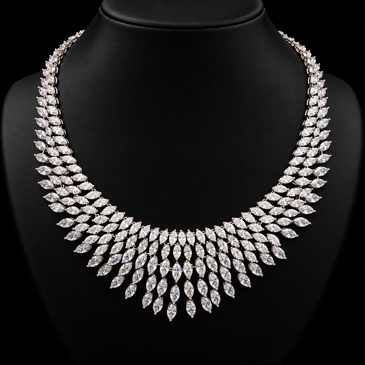 Lumina Marquise Cluster Zircon Bridal Set 3