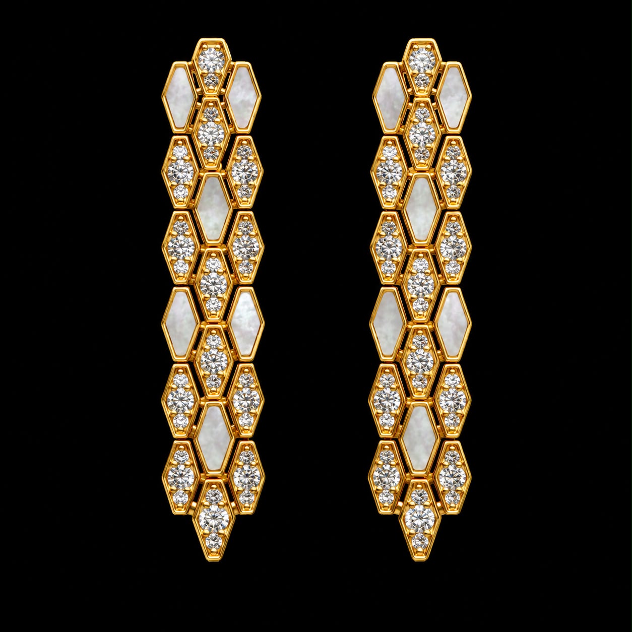 Geometric Zircon Jewellery Set 5