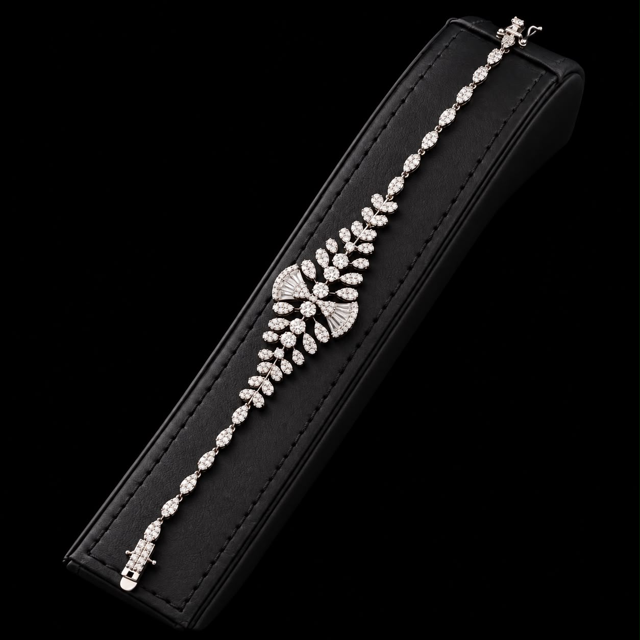 Celestia Fan-Drop Zircon Jewellery Set 5