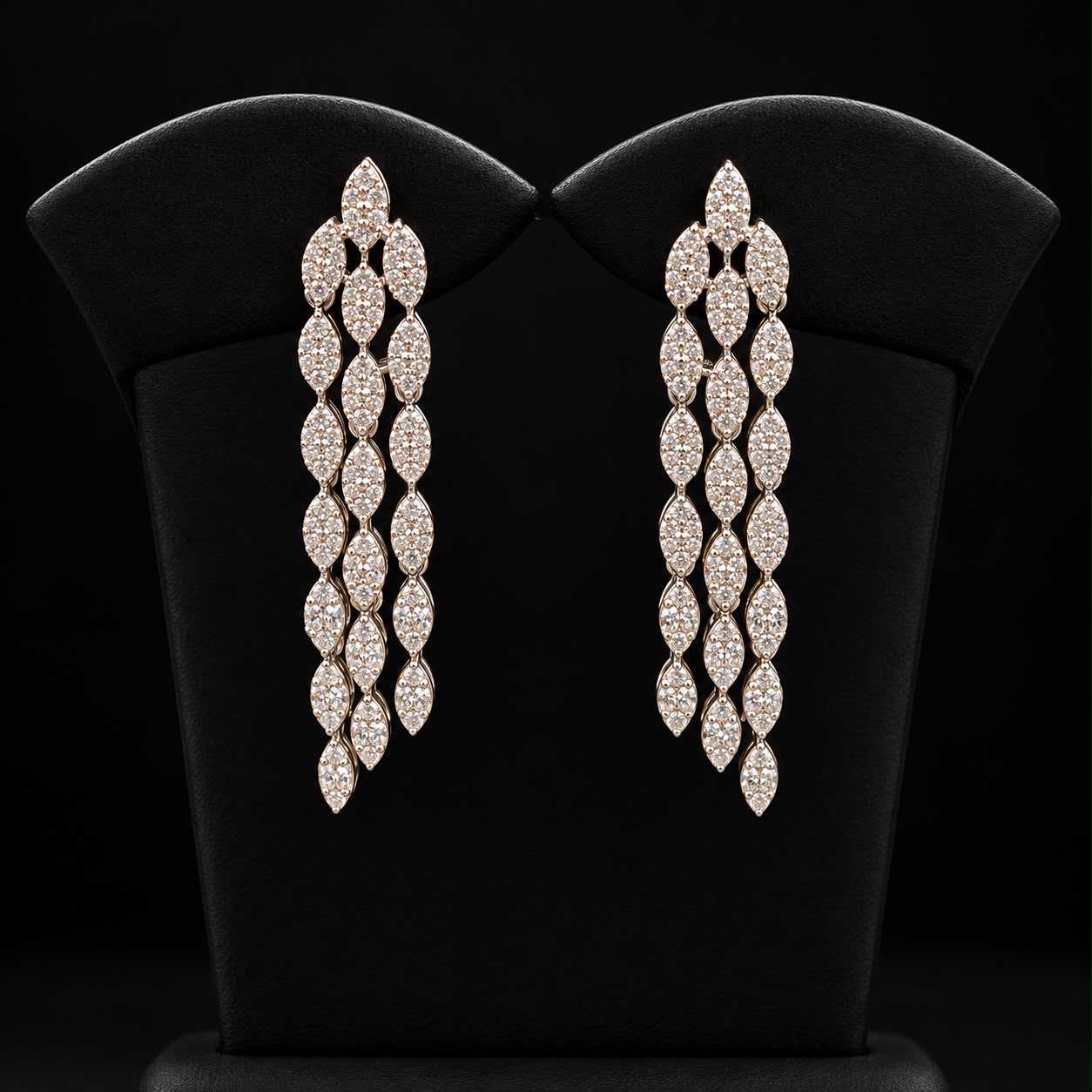  Lustre Wings Zircon Choker Set 3