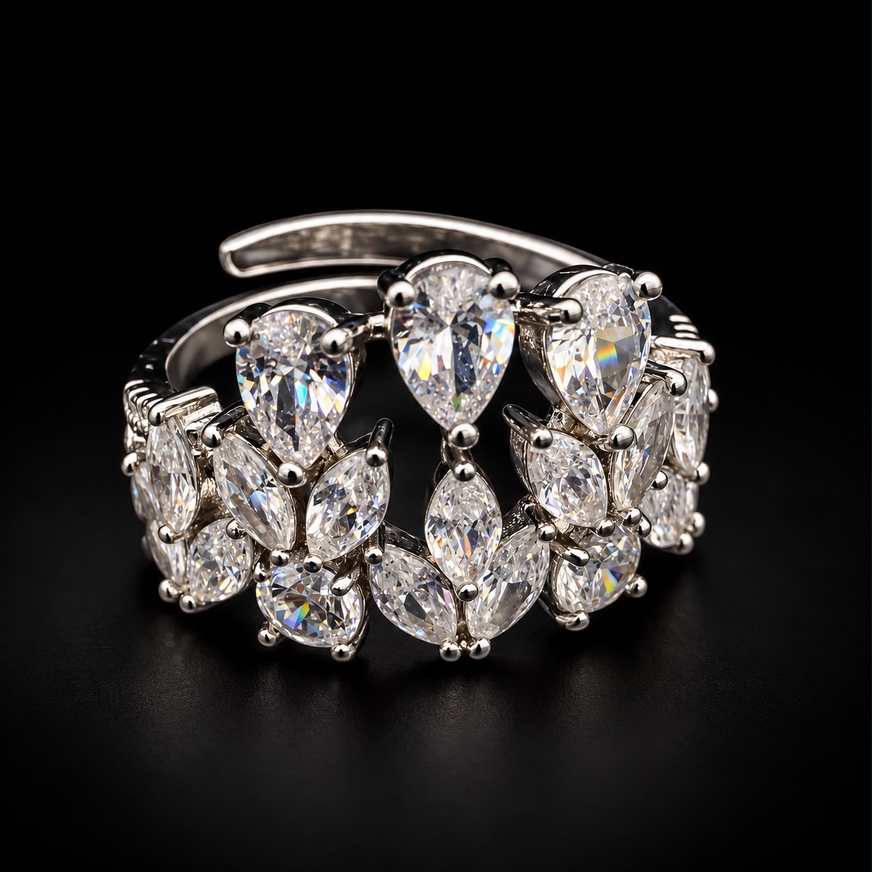 Roselle Zircon Jewellery Set 5