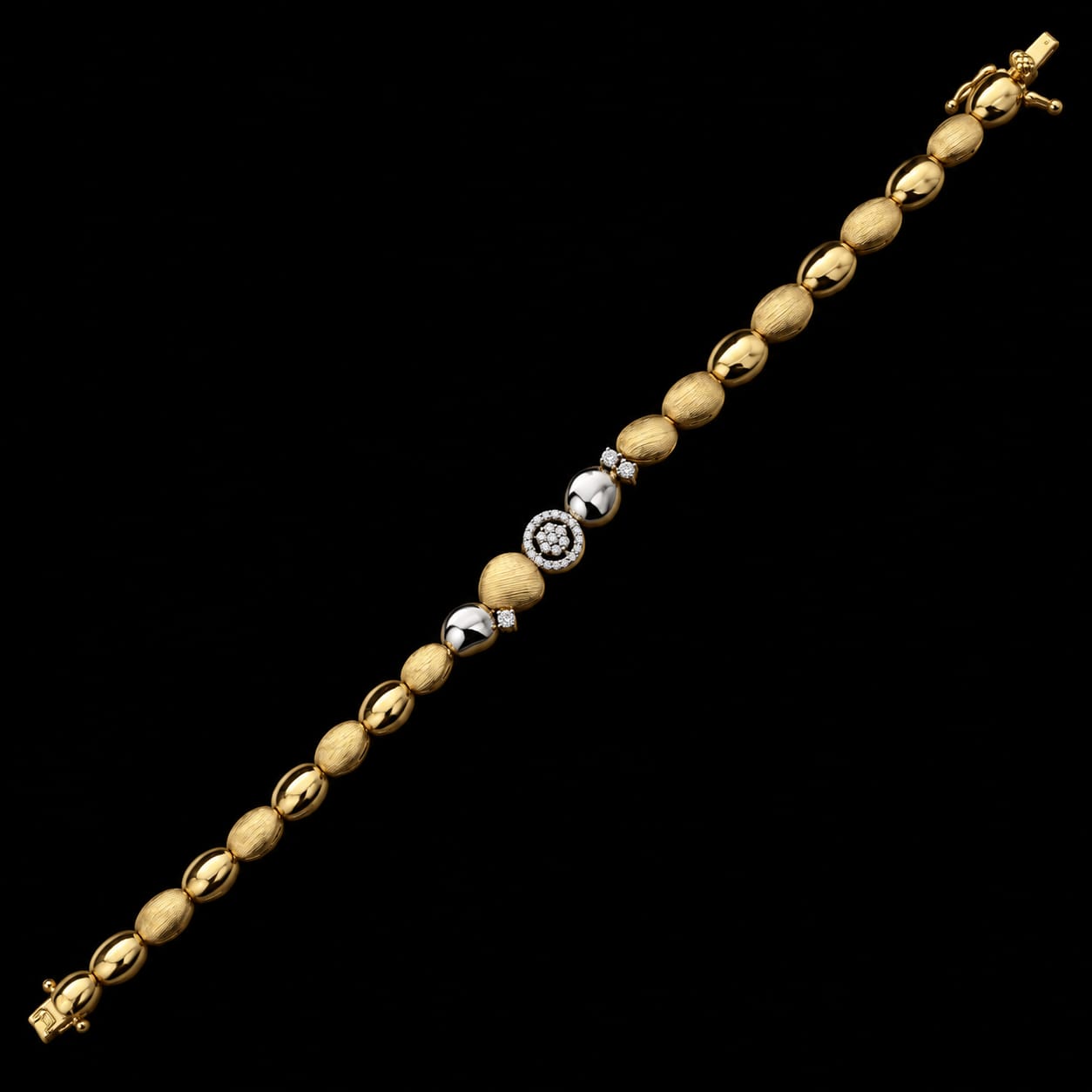 Lustre Two-Tone Zircon Jewellery Set 4
