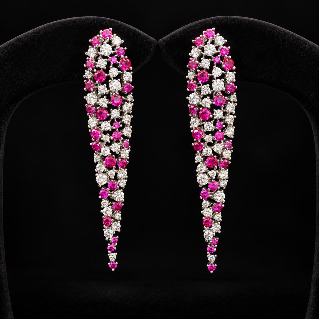 Starlight Drops Zircon Earrings 2