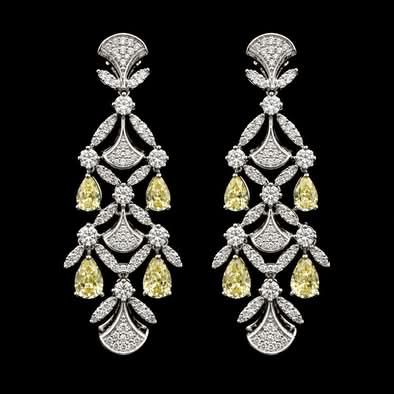 Royal Yellow Zircon Bridal Jewellery Set 4