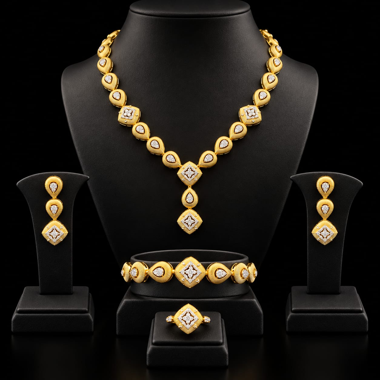 Royal Highness Zircon Bridal Set