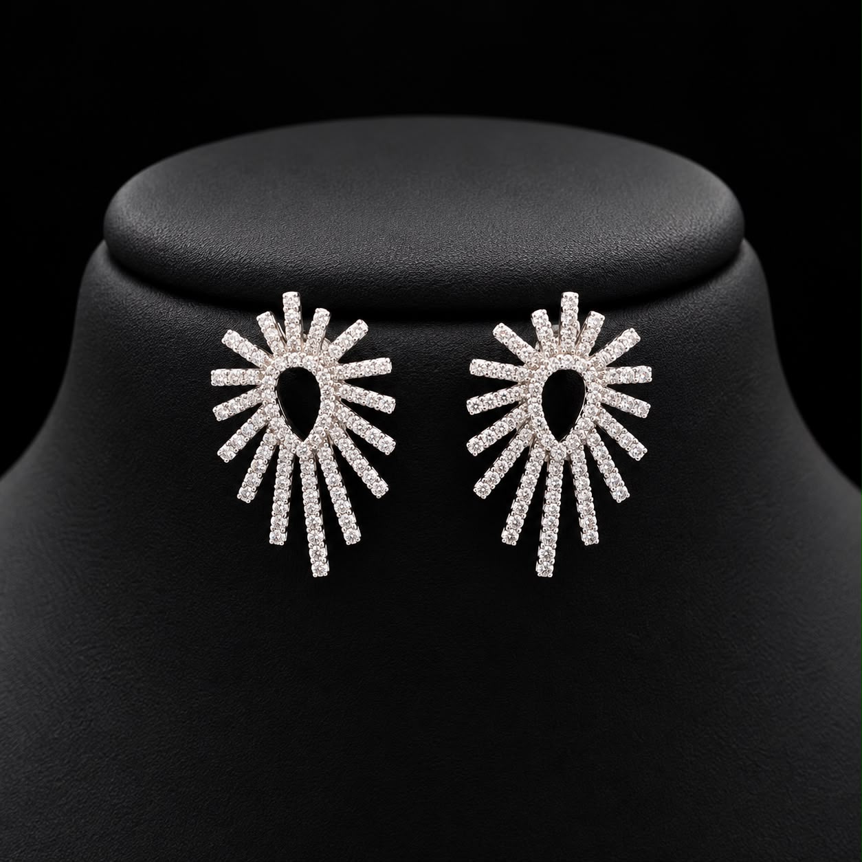  Gleaming Long Chain Zircon Set 6