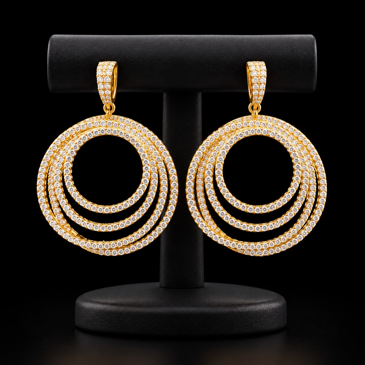 Halo Zircon Long Chain Set 3