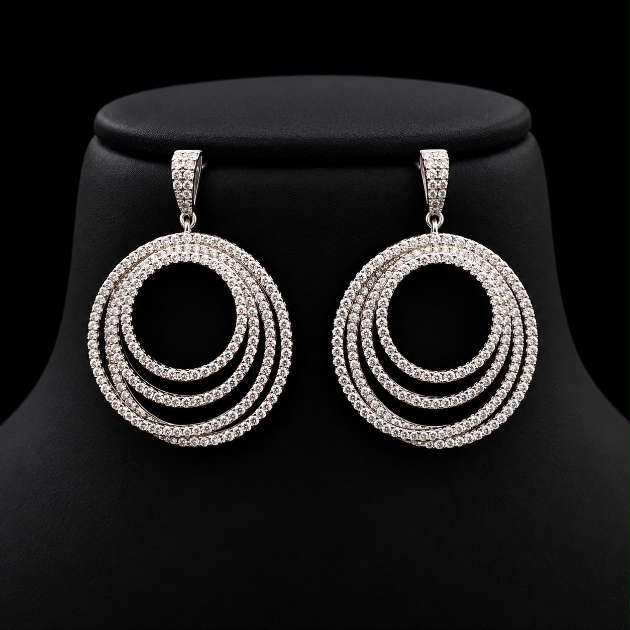 Halo Zircon Long Chain Set 6