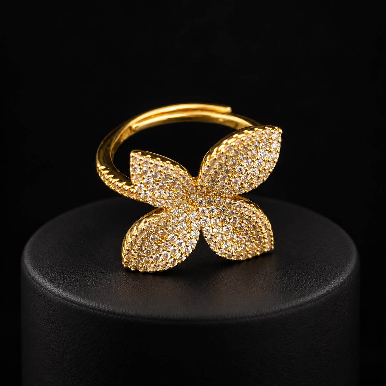  Flower Melody Zircon Choker Set 5