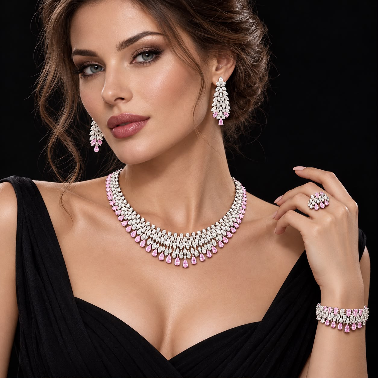 Glitz & Glow Statement Jewelry Set