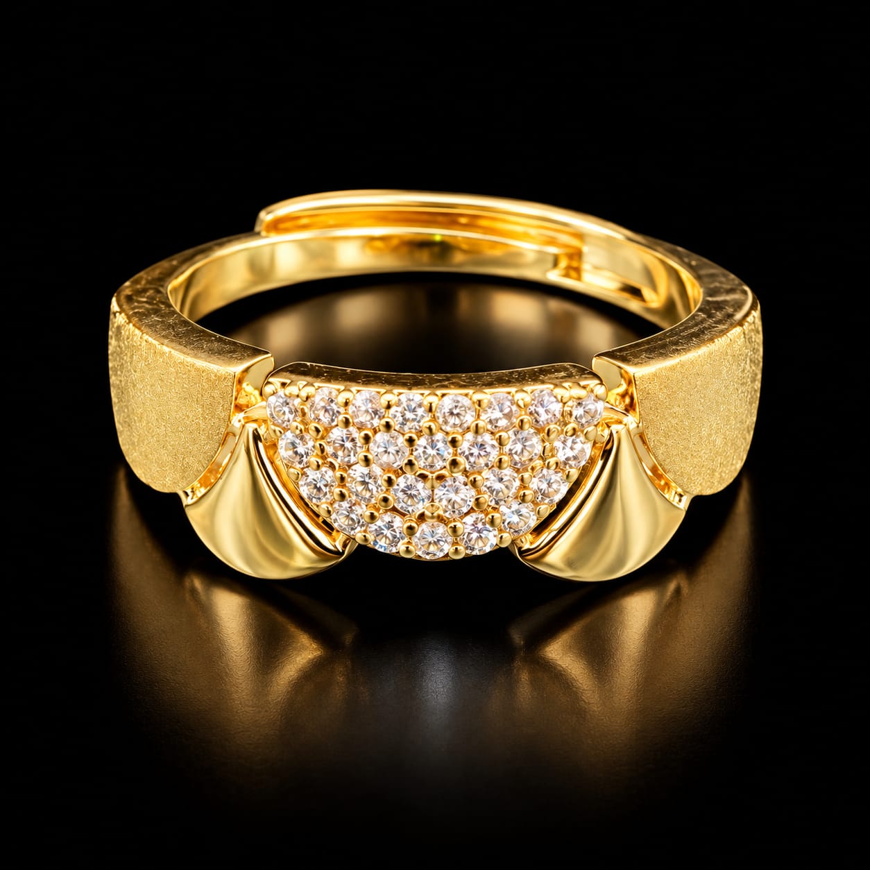 Qamar Crescent Zircon Jewelry Set 5