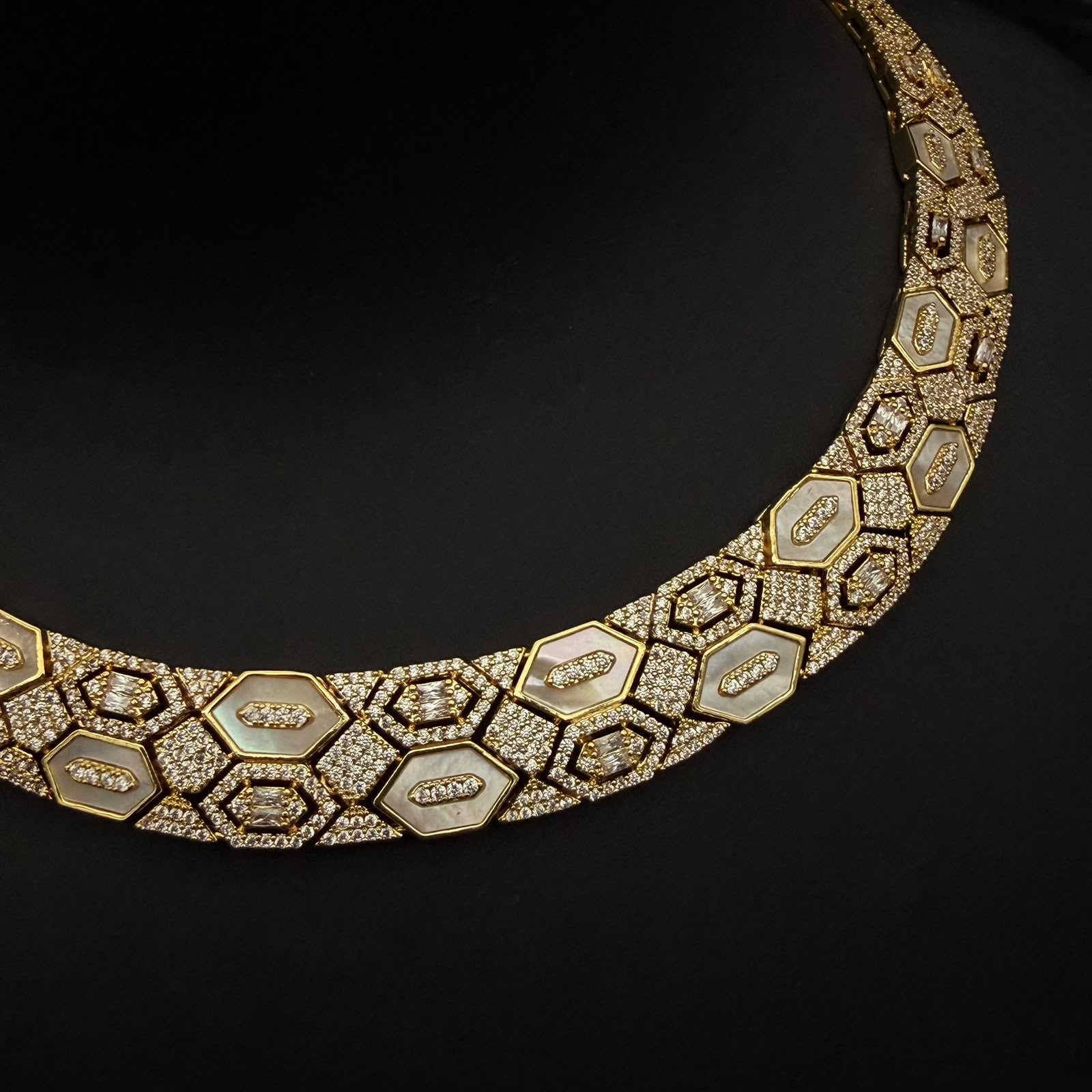  Zircon Gold-Plated Jewelry Set 3