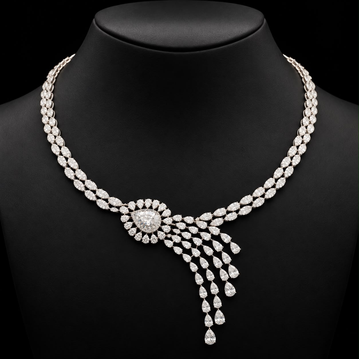 Bloom Stream Zircon Jewellery Set 2