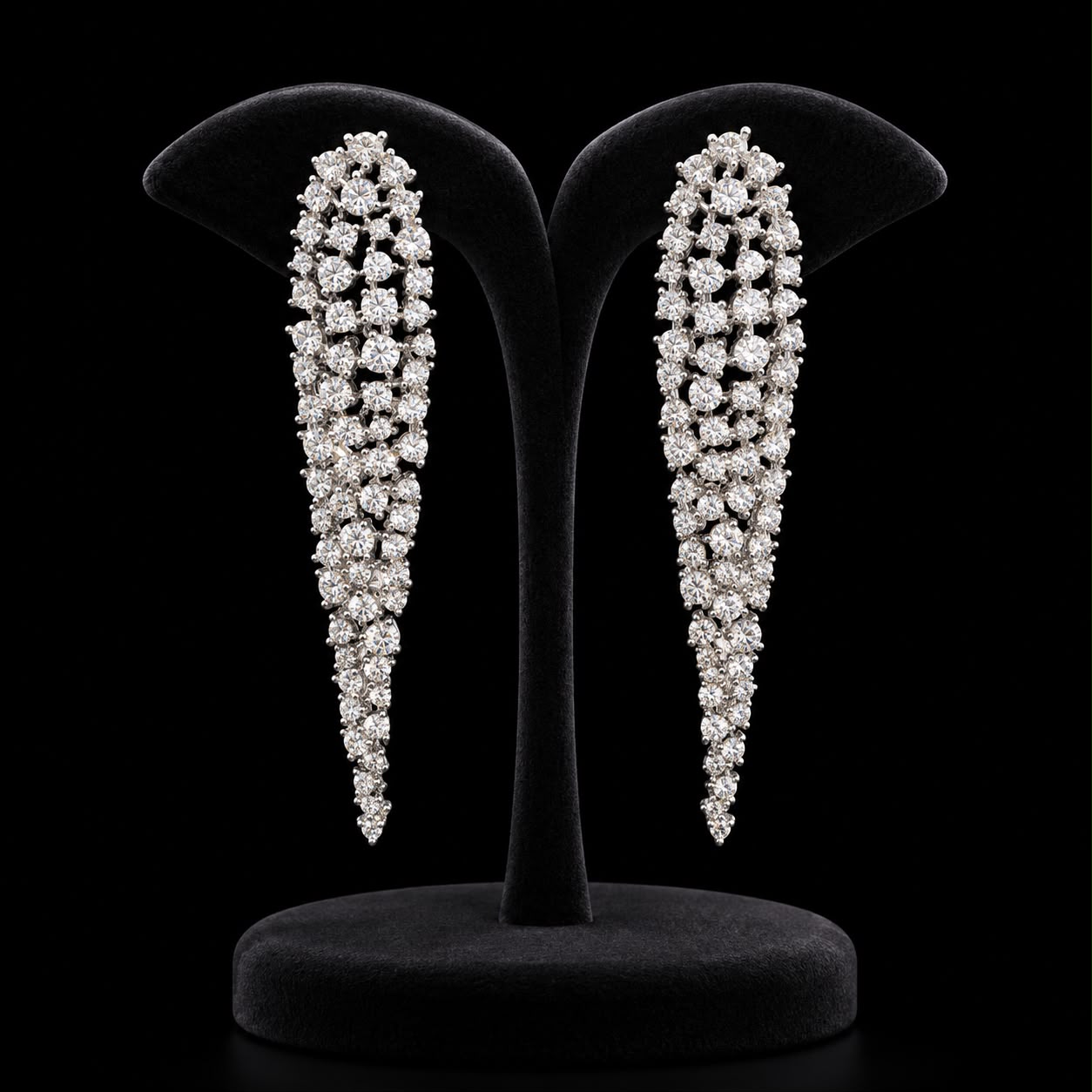 Starlight Drops Zircon Earrings