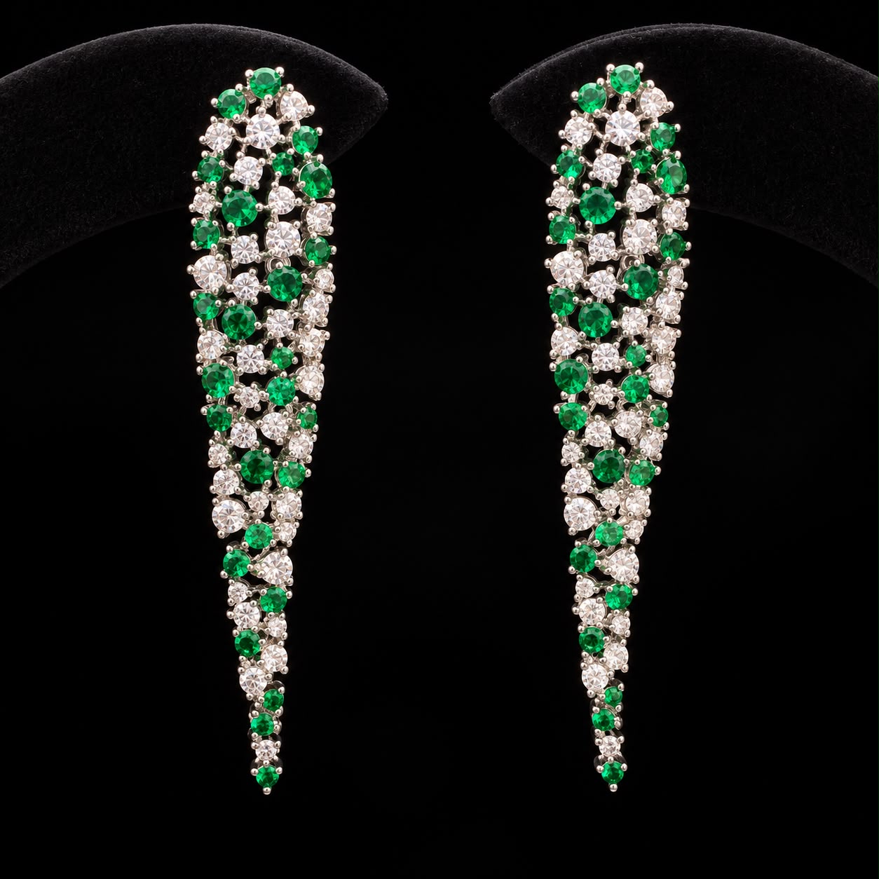 Starlight Drops Zircon Earrings 5