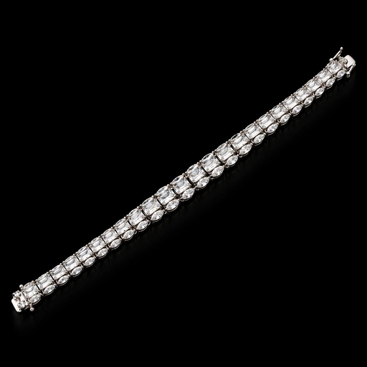 Crystal Wrap Zircon Choker Set 4