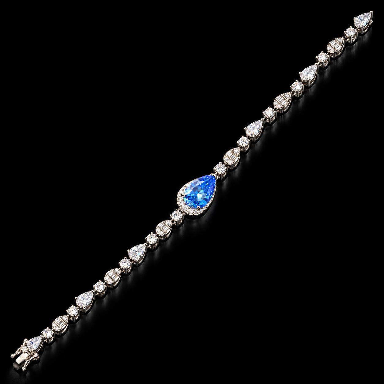 Dewdrop Glow Zircon Jewellery Set 4