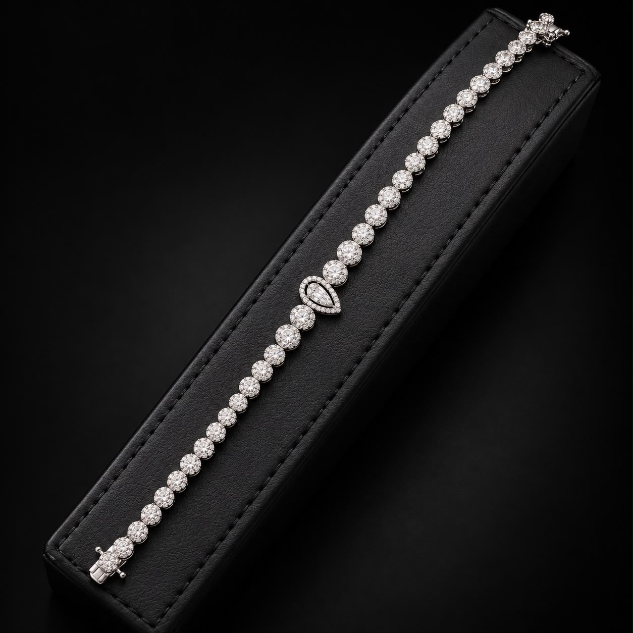 Crystal Embrace Zircon Choker Set 4