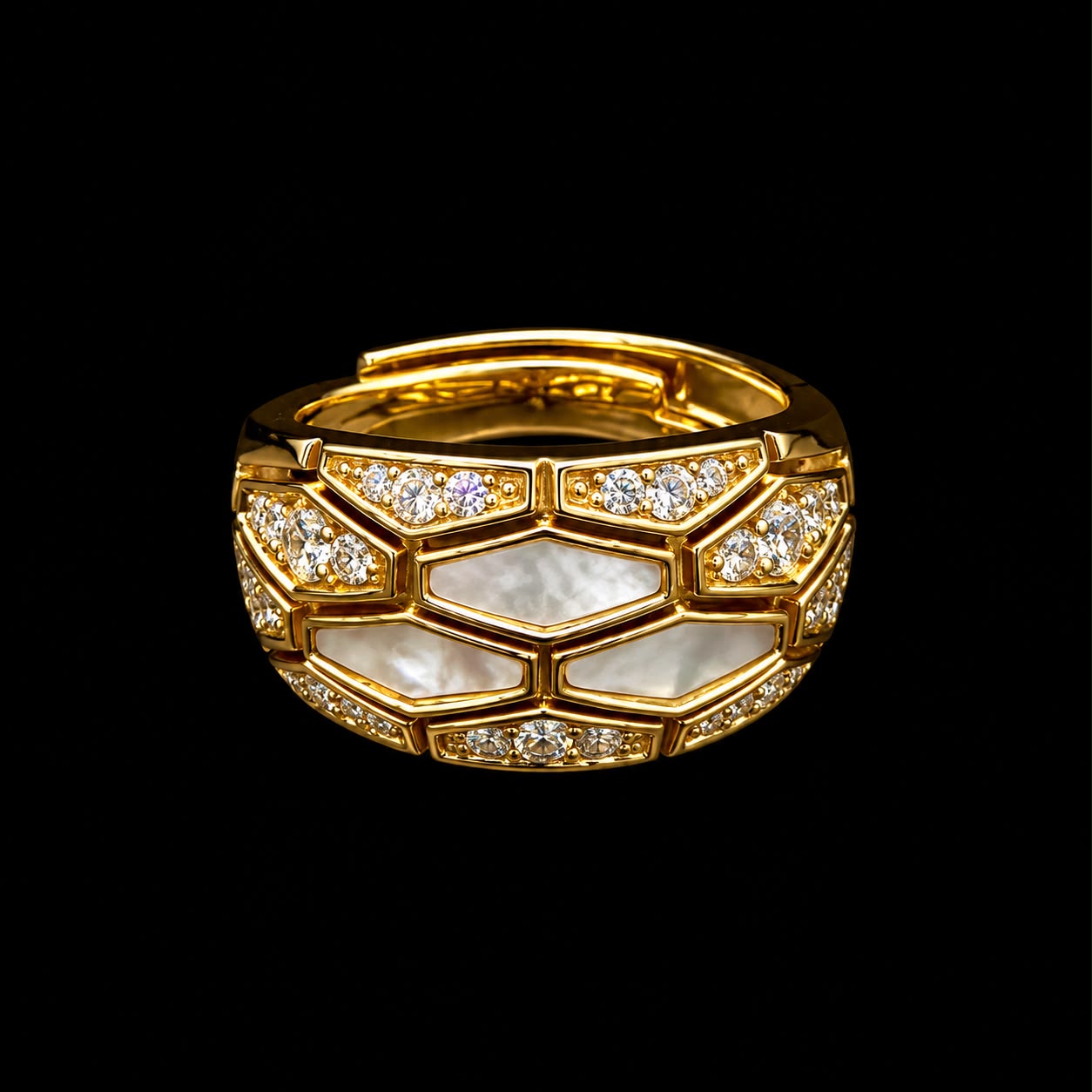 Geometric Zircon Jewellery Set 6