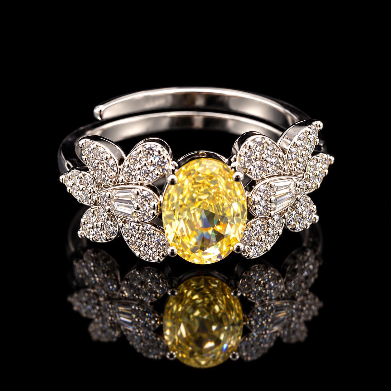 Oval Grace Zircon Jewellery Set 5