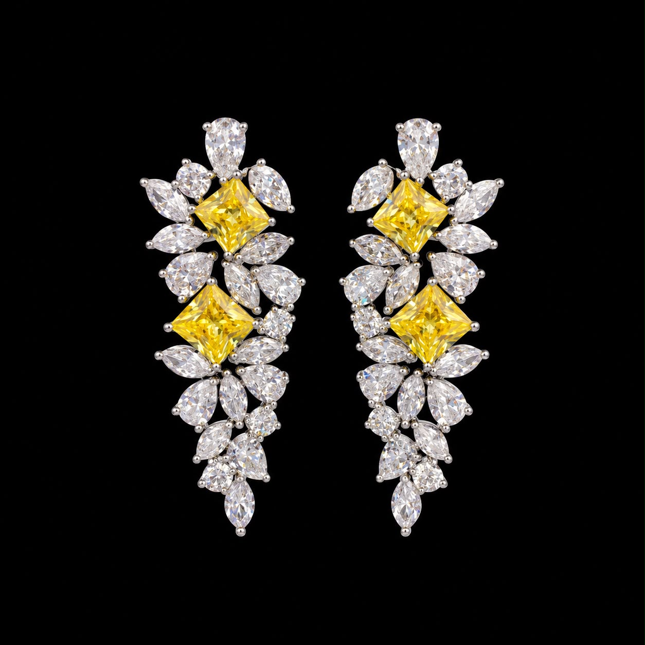 Canary Yellow Zircon Set 3