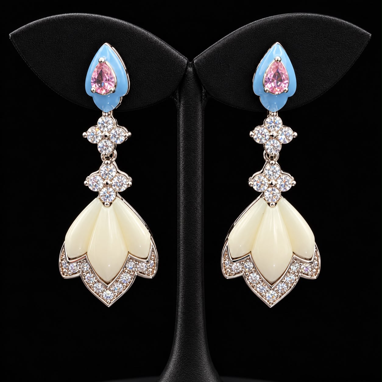 Ethereal Lotus Zircon Set 4