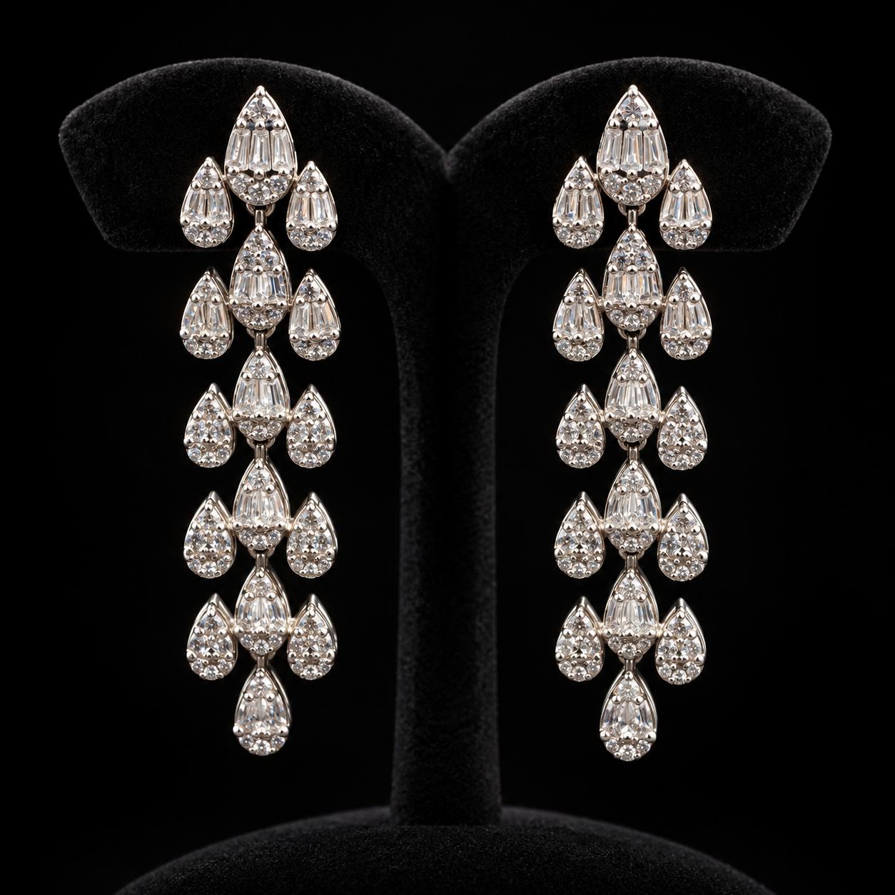 Dewdrop Zircon Jewellery Set 3