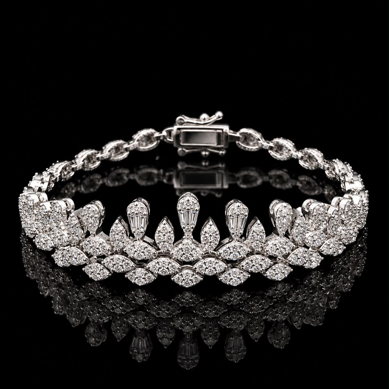 Imperial Zircon Bridal Necklace Set 5