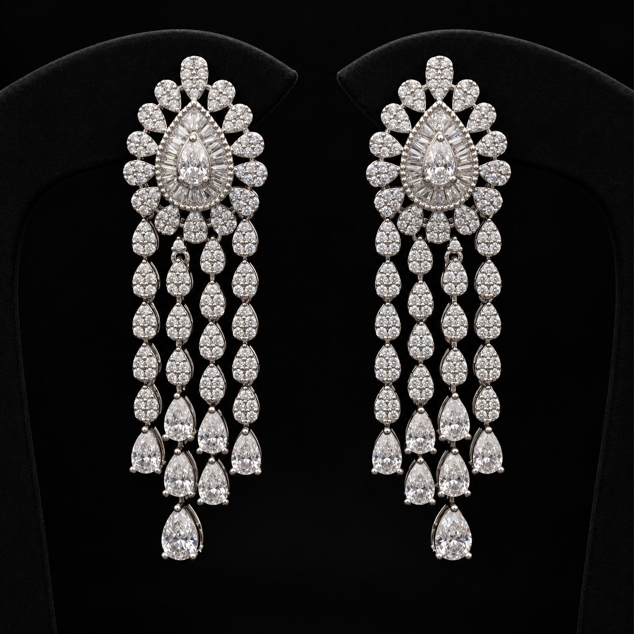 Bloom Stream Zircon Jewellery Set 3