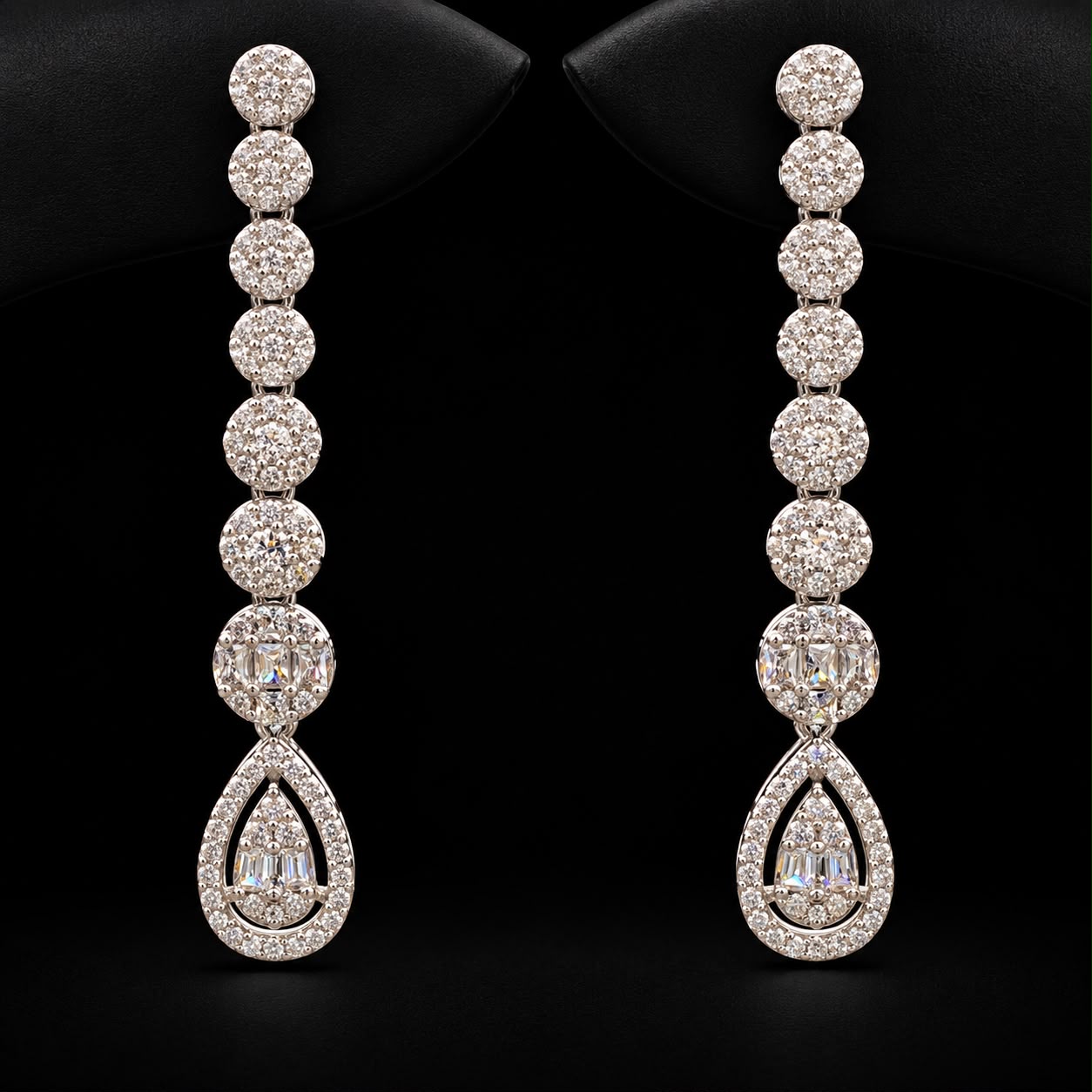 Crystal Embrace Zircon Choker Set 3