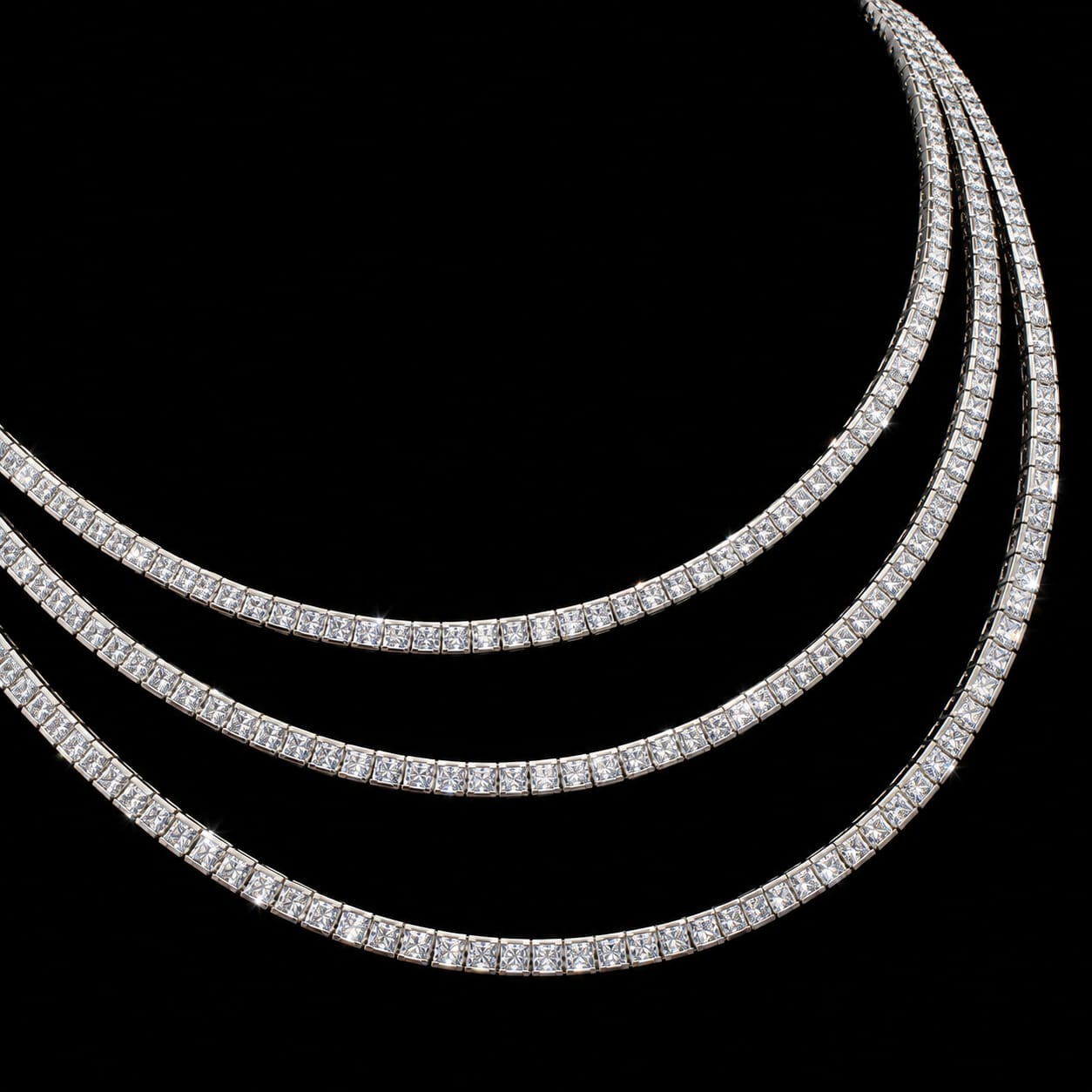 Grand Trio Zircon Tennis Set 2