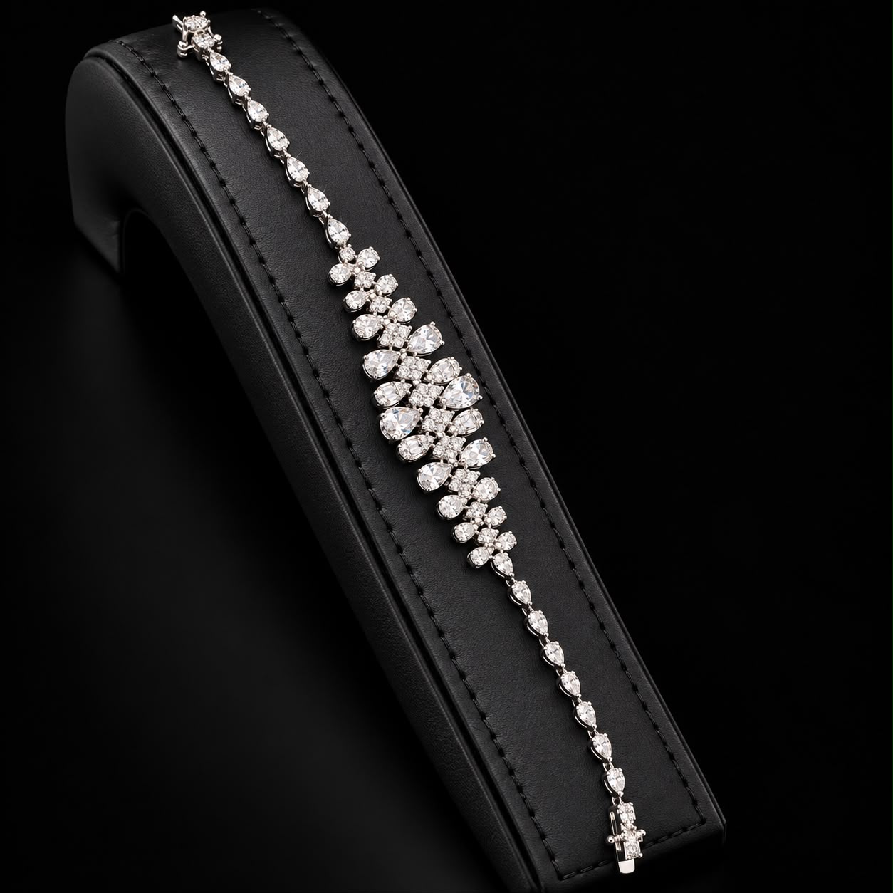 Lumina Cascade Zircon Bridal Set 5