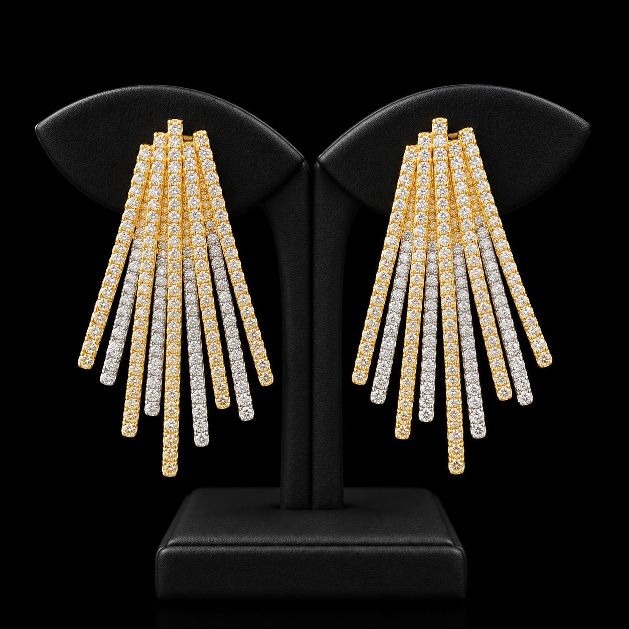  Radiant Lines Zircon Jewellery Set 3