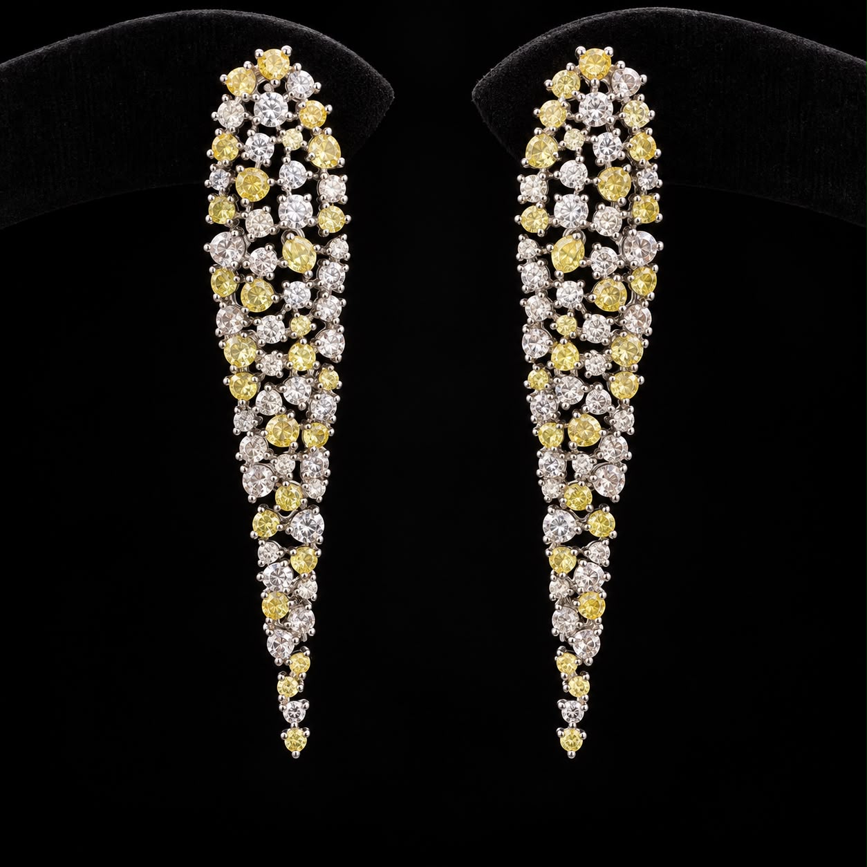 Starlight Drops Zircon Earrings 4